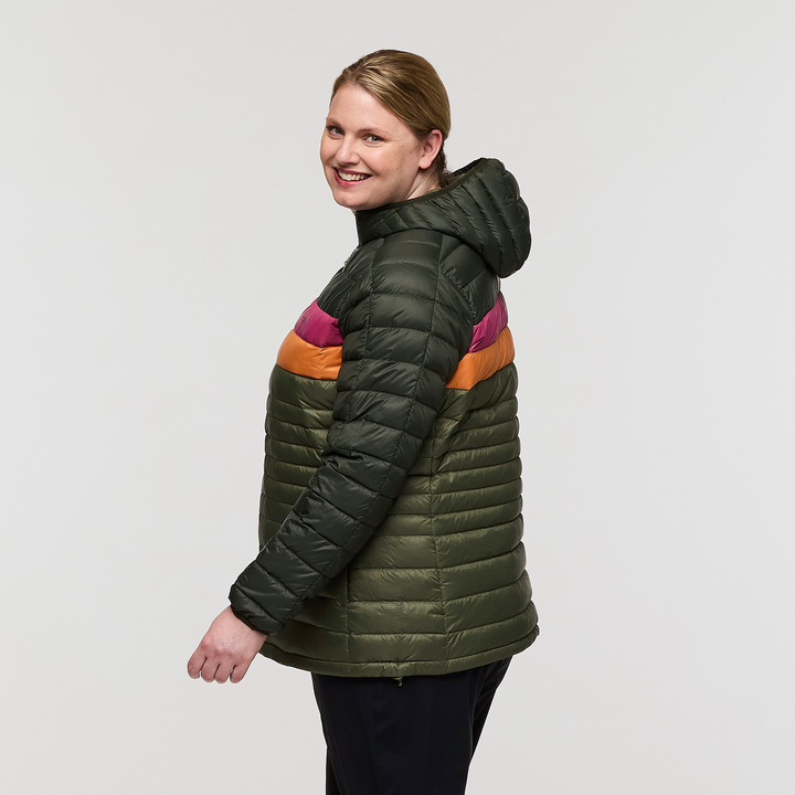 Fuego Down Hooded Jacket - Plus Size - Women's
