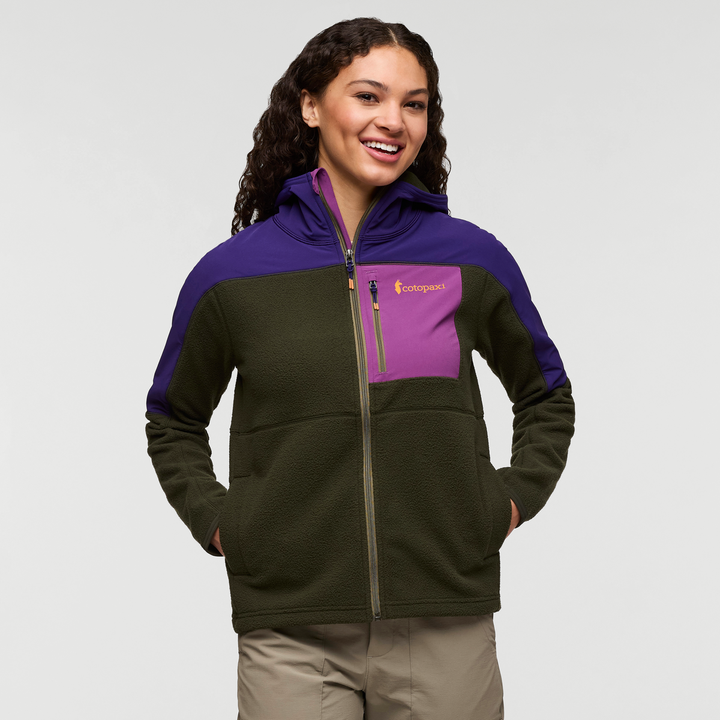 Abrazo Hooded Full-Zip Fleece Jacket - Women's