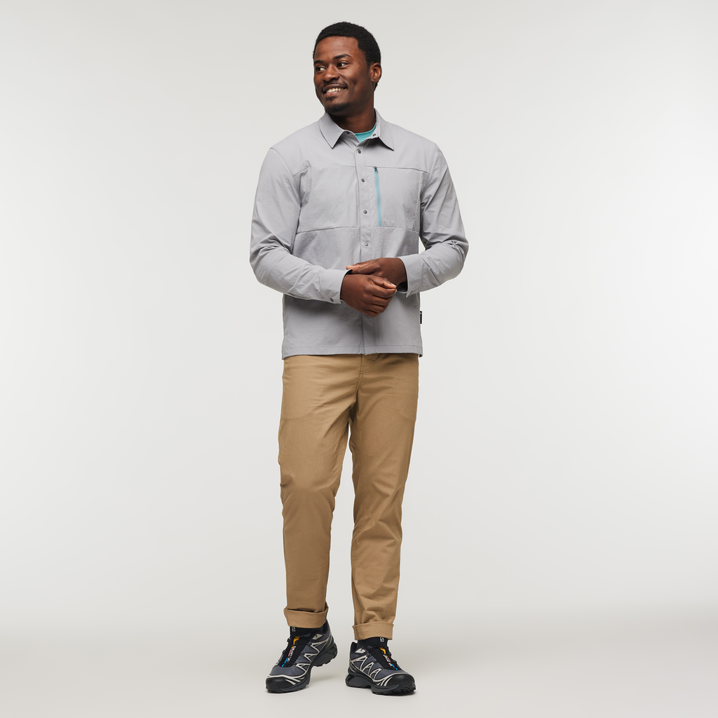 Sumaco Long-Sleeve Shirt - Men's, Smoke