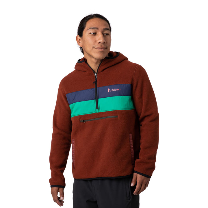 Teca Fleece Hooded Half-Zip Jacket - Recycled - Men's