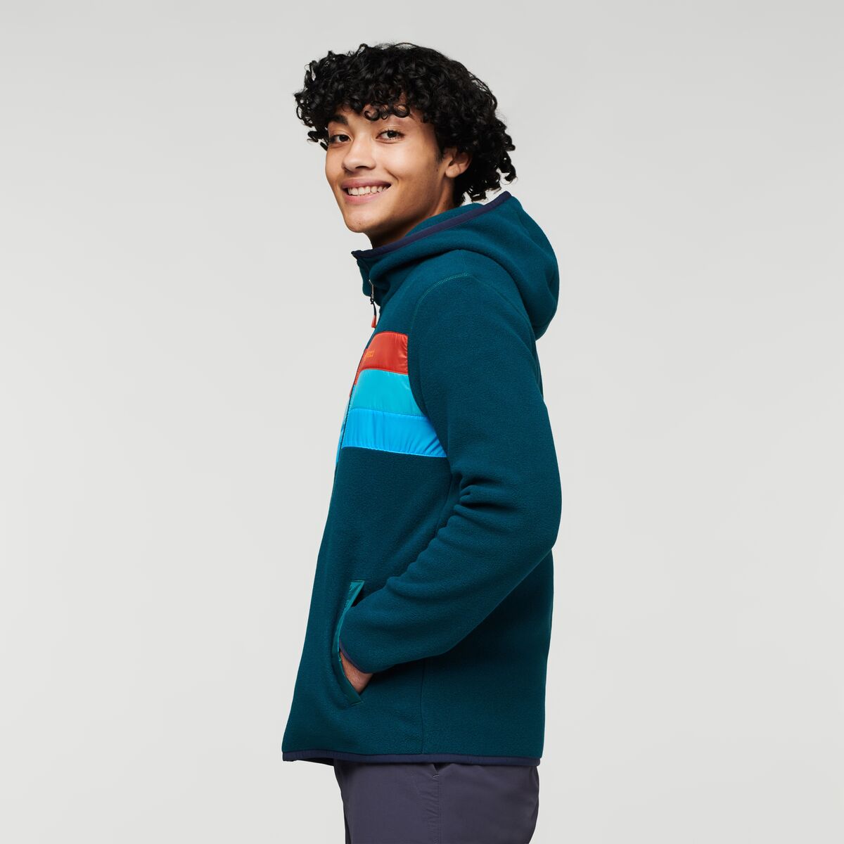 Teca Fleece Hooded Full-Zip Jacket - Men's, The Goat