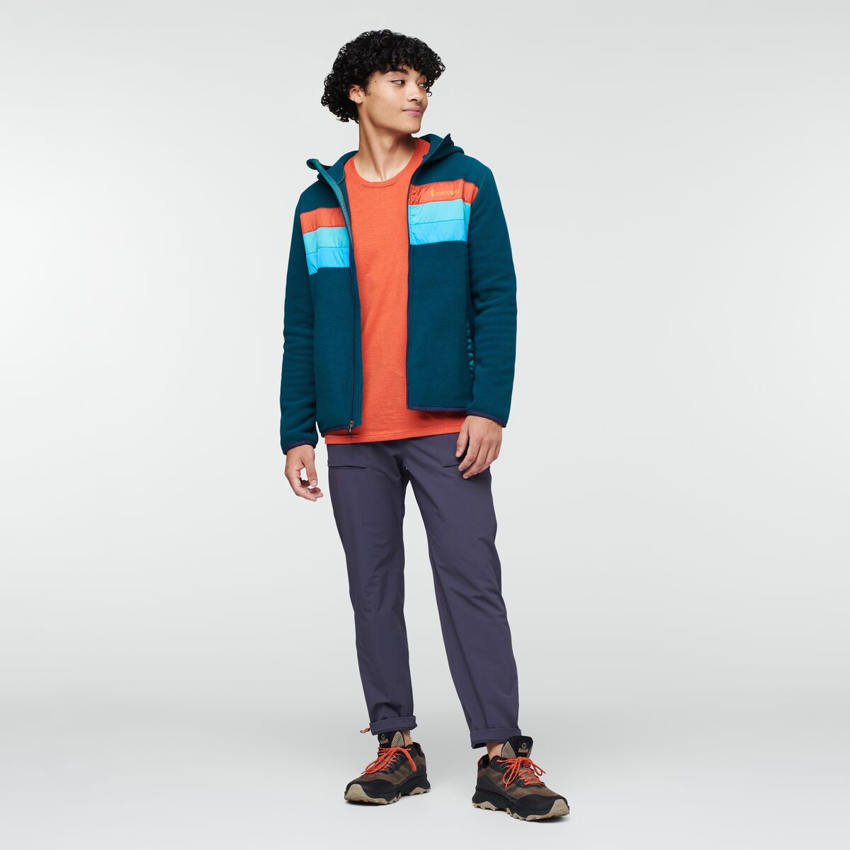 Teca Fleece Hooded Full-Zip Jacket - Men's, The Goat