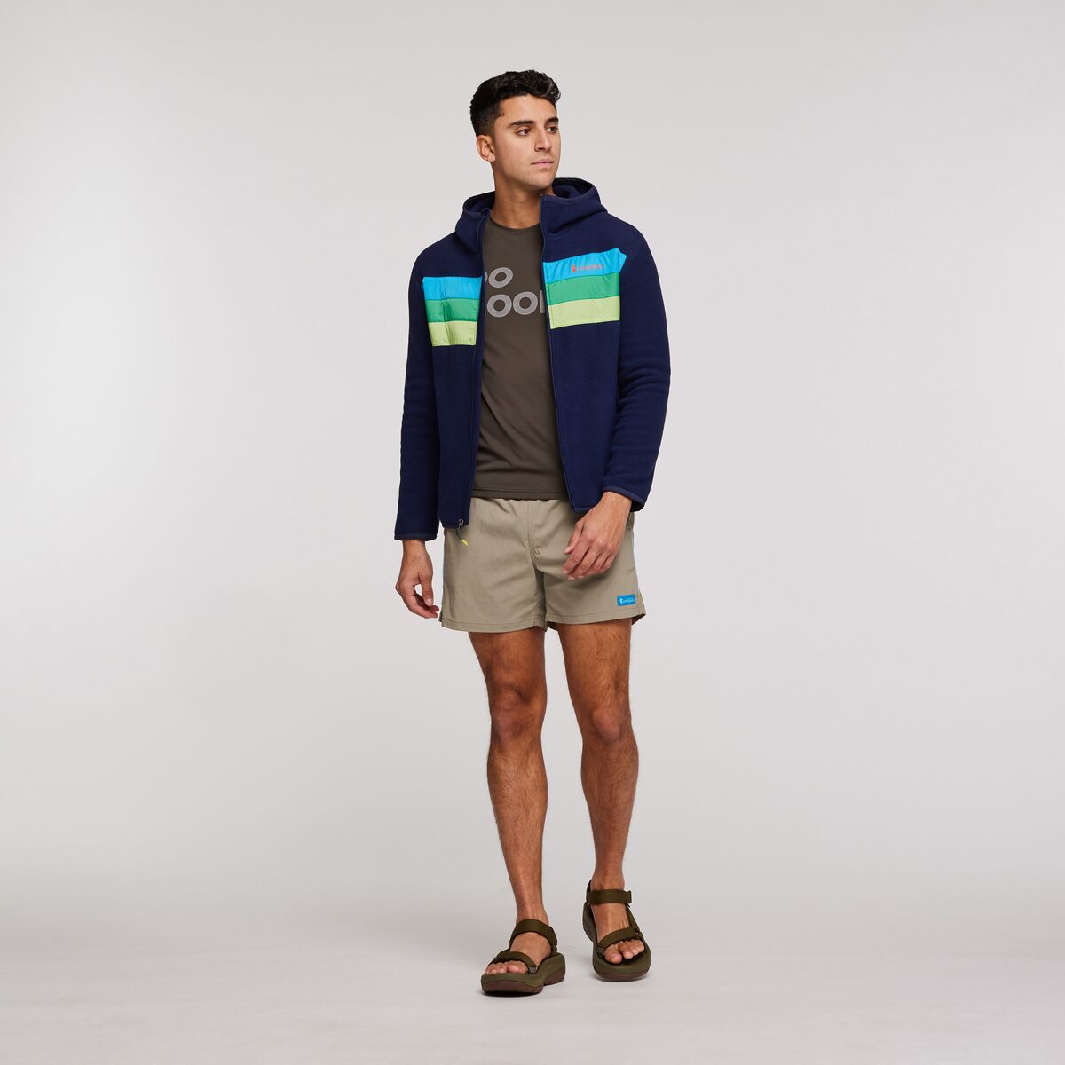 Teca Fleece Hooded Full-Zip Jacket - Men's, Ship Shape