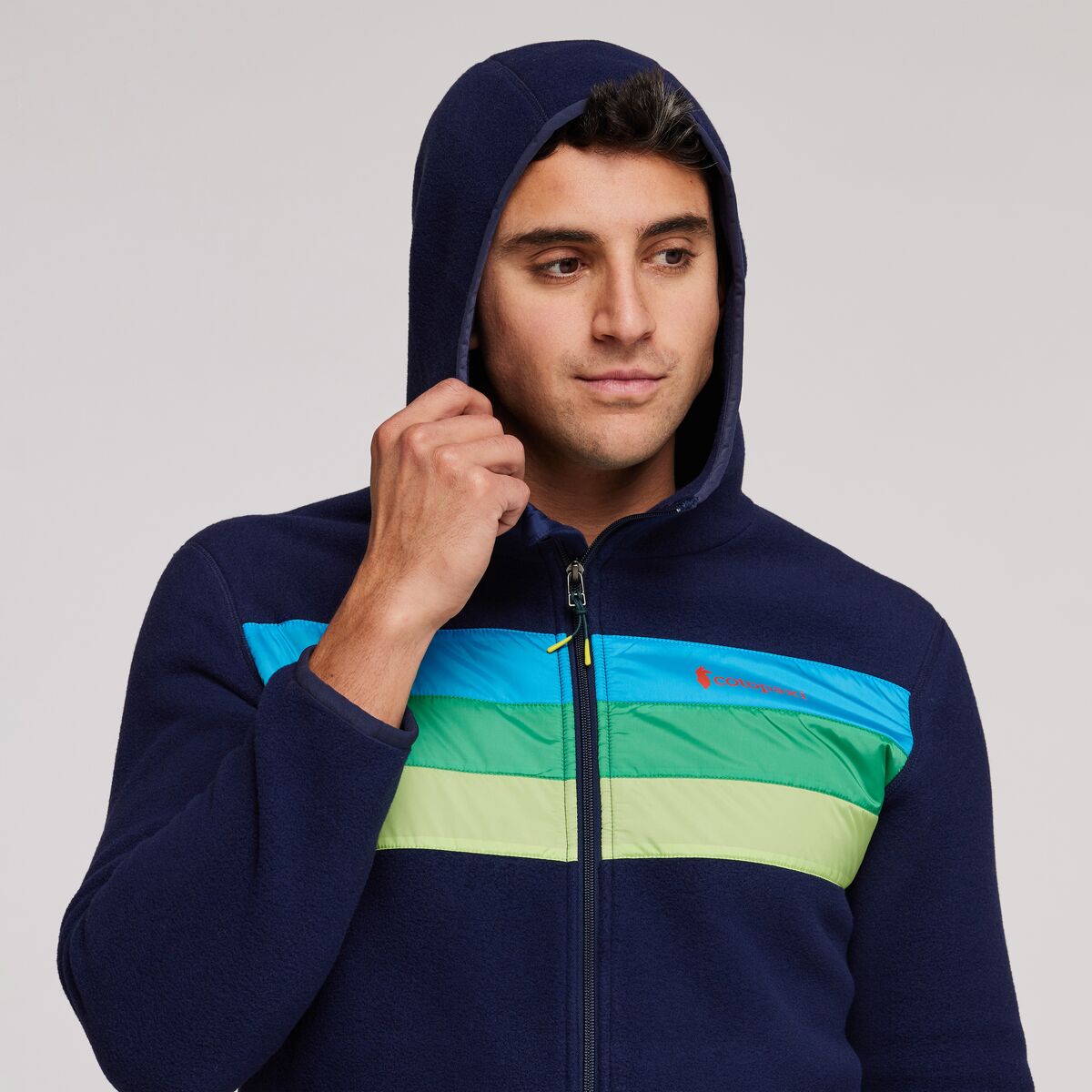Teca Fleece Hooded Full-Zip Jacket - Men's, Ship Shape