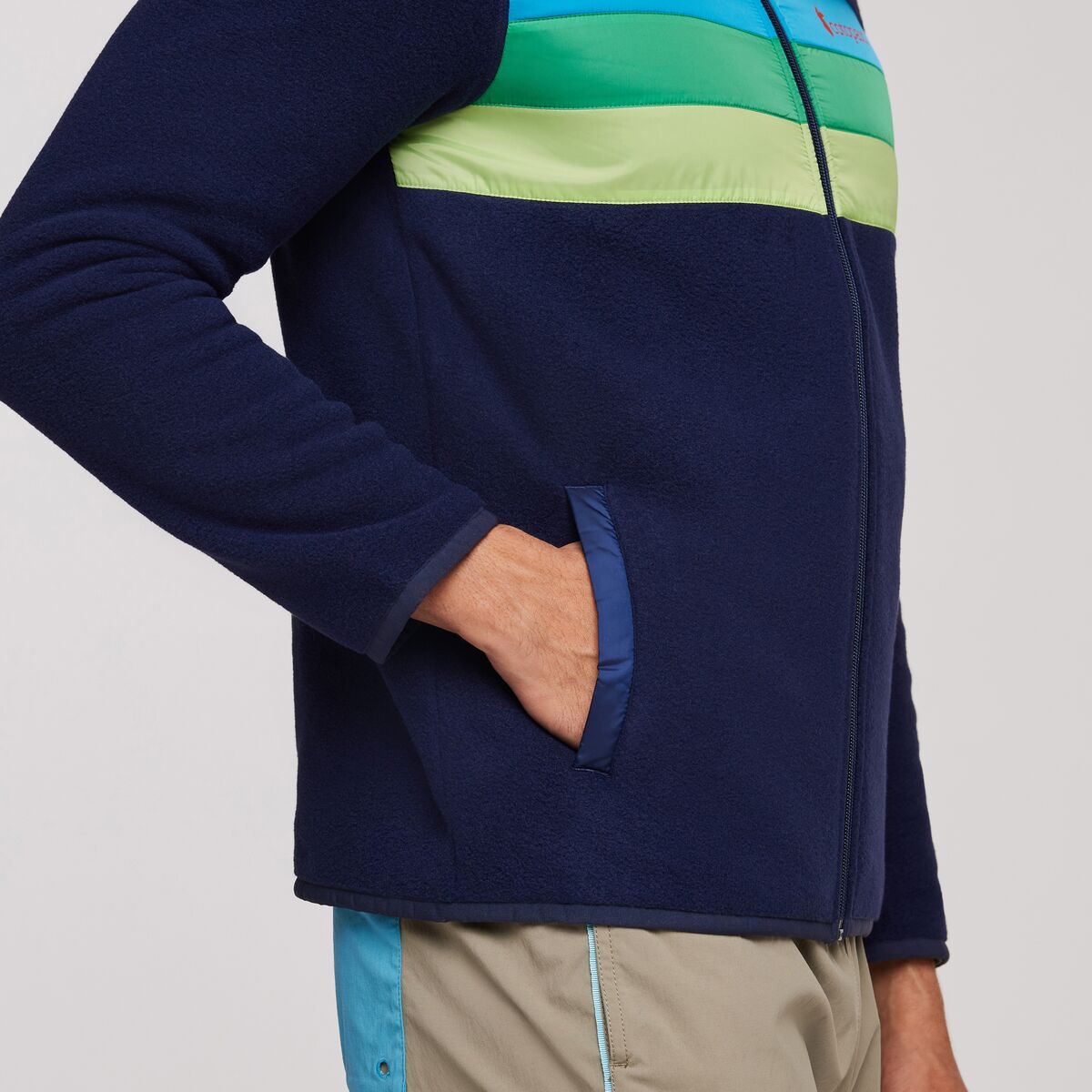 Teca Fleece Hooded Full-Zip Jacket - Men's, Ship Shape