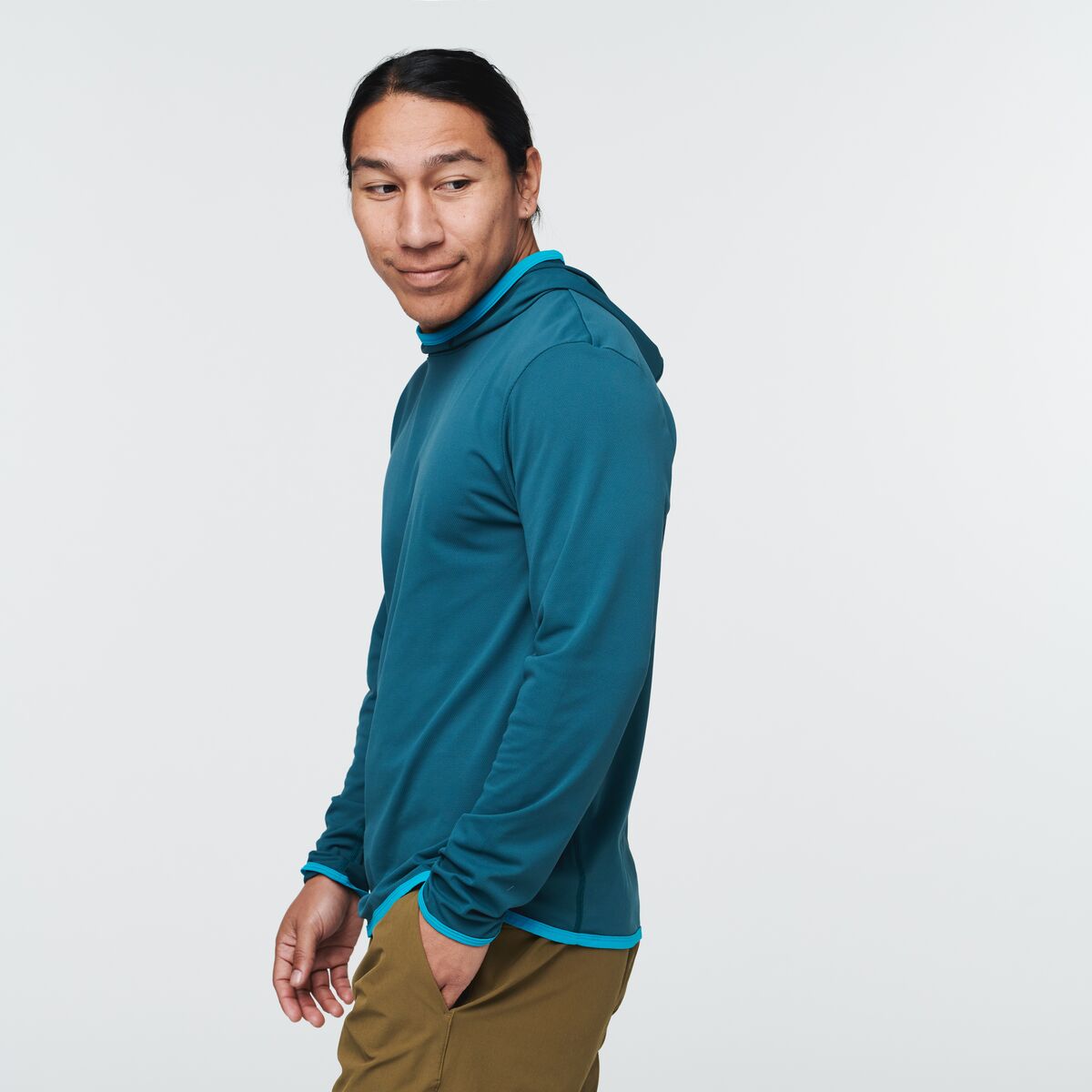 Sombra Sun Hoodie - Men's, Deep Ocean