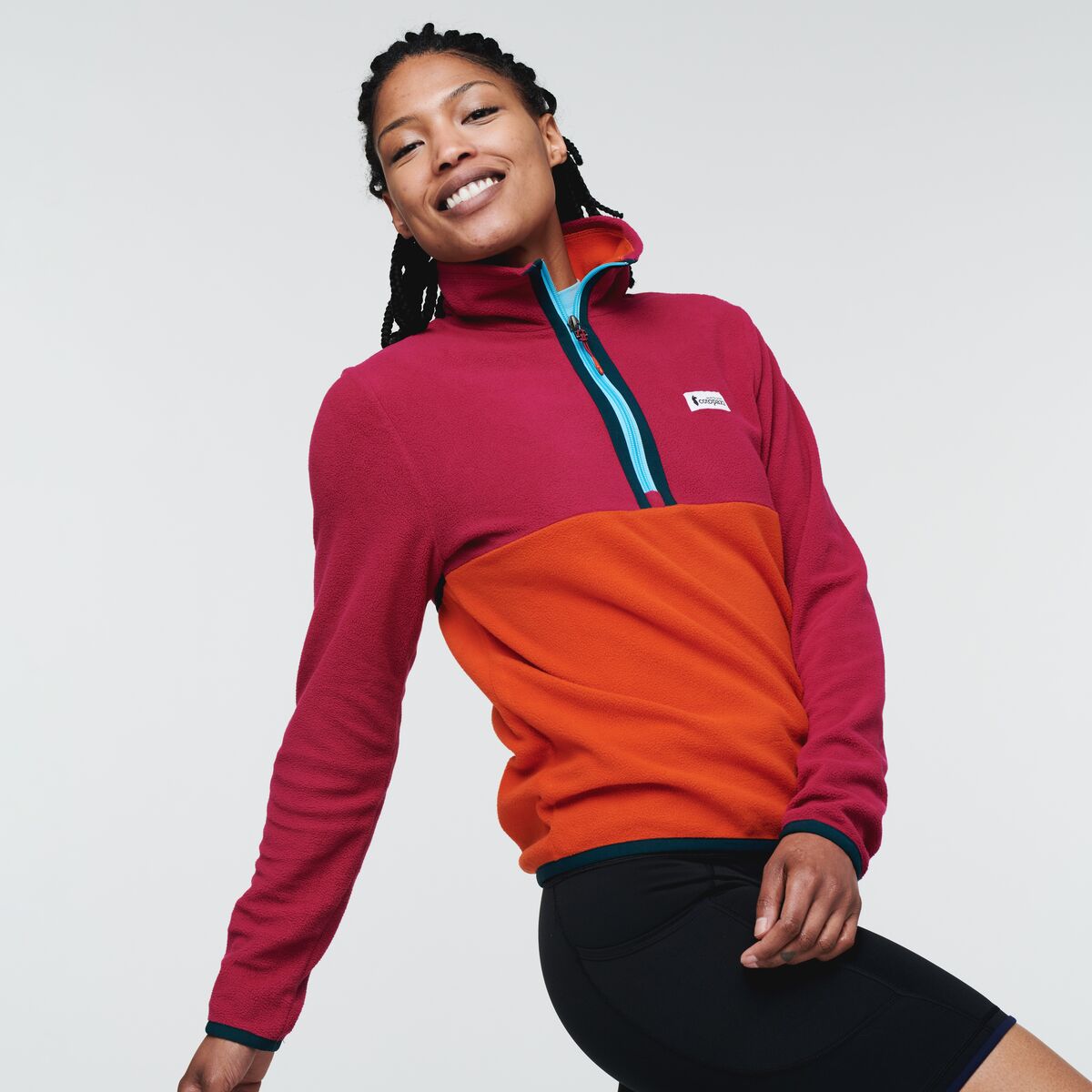 Amado Fleece - Women's, Rasberry/Canyon