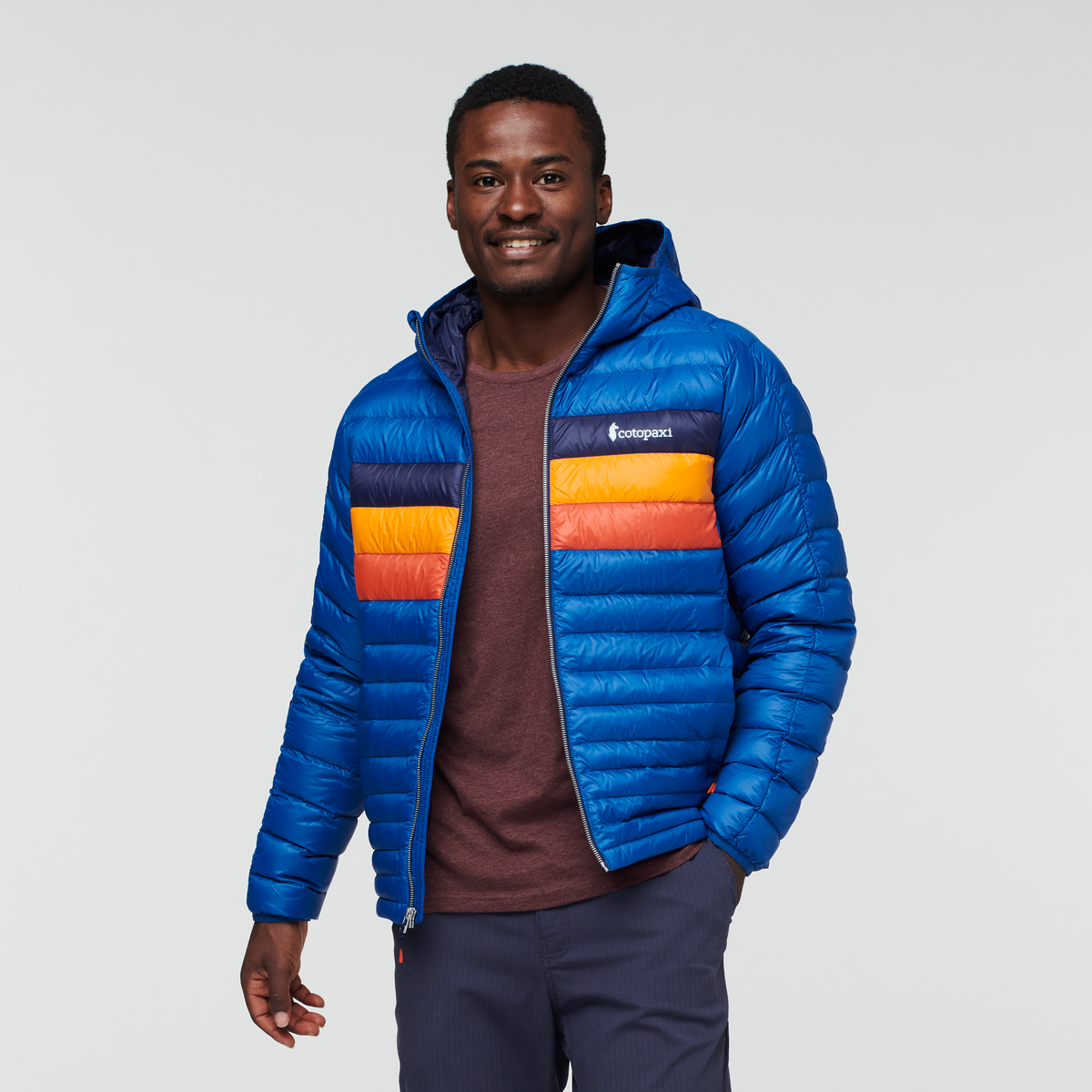Fuego Down Jacket - Men's, Pacific Stripes