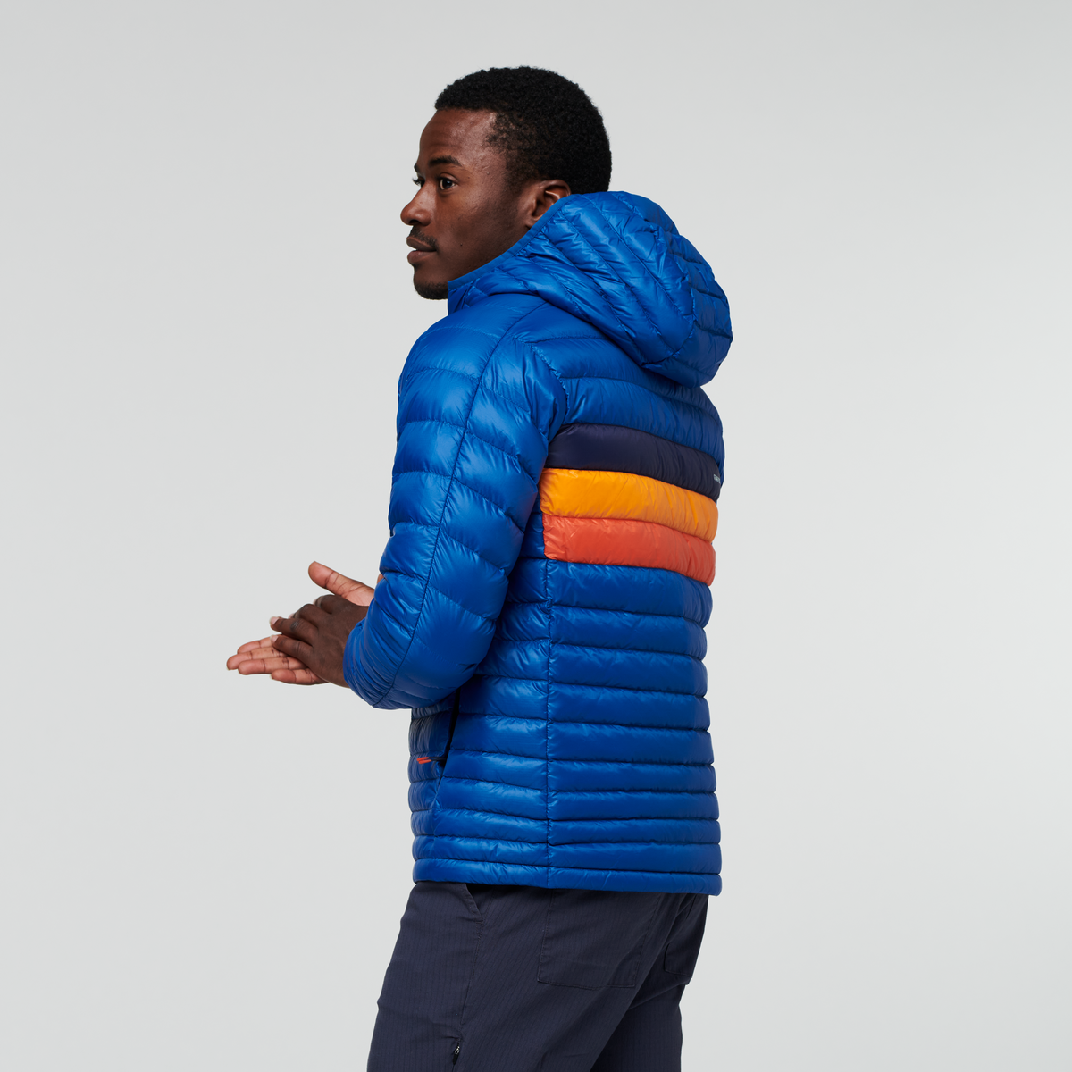 Fuego Down Jacket - Men's, Pacific Stripes