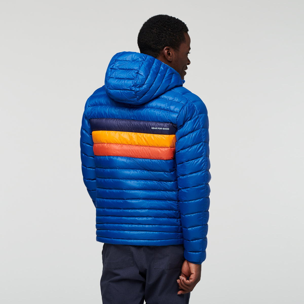Fuego Down Jacket - Men's, Pacific Stripes