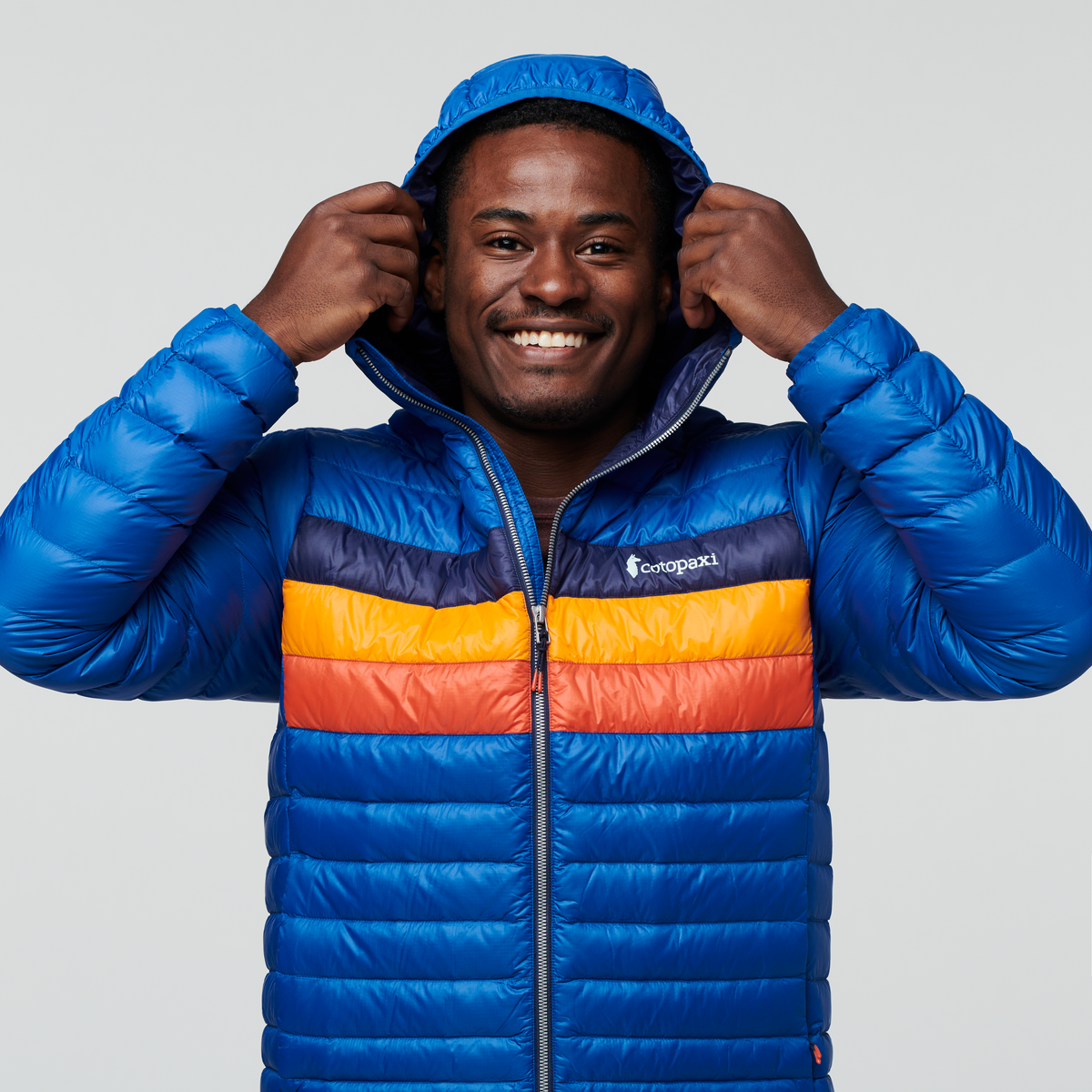 Fuego Down Jacket - Men's, Pacific Stripes