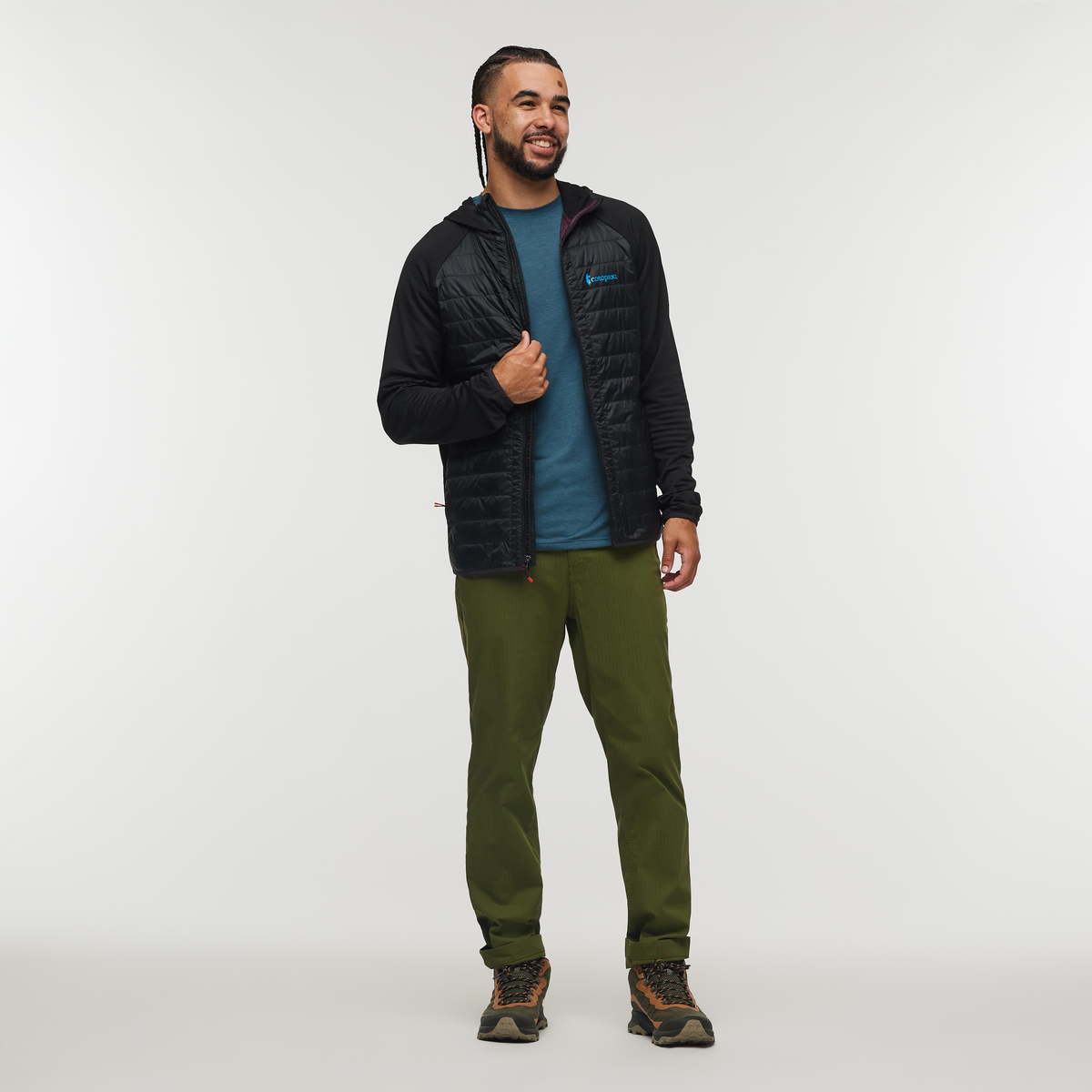 Capa Hybrid Insulated Hooded Jacket - Men's, Cotopaxi Black