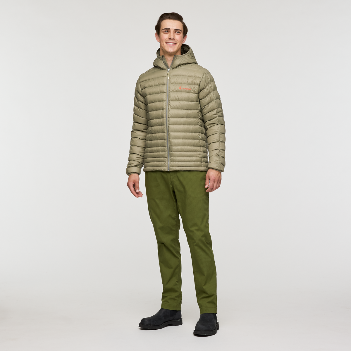 Fuego Down Hooded Jacket - Men's, Cotopaxi Stone