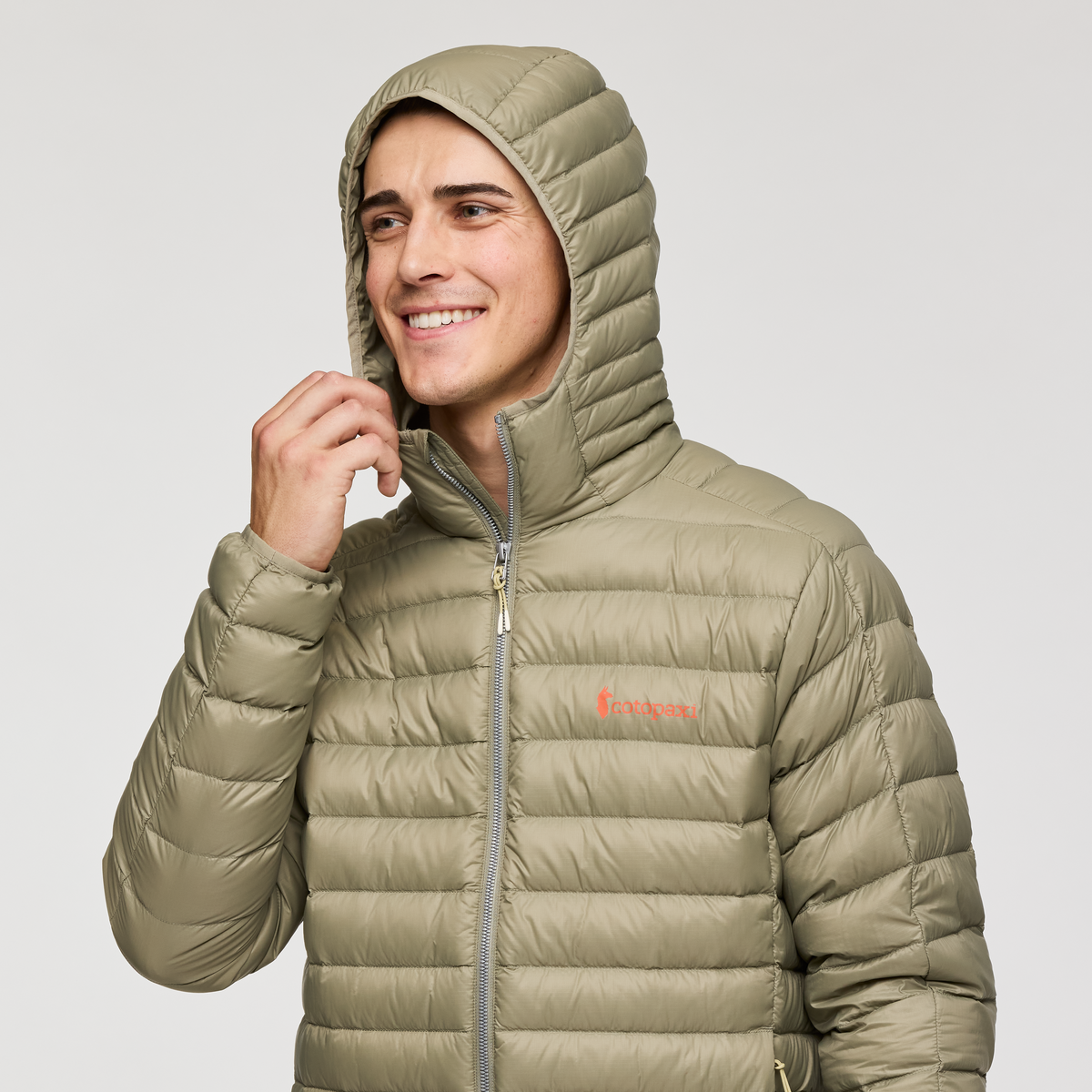 Fuego Down Hooded Jacket - Men's, Cotopaxi Stone