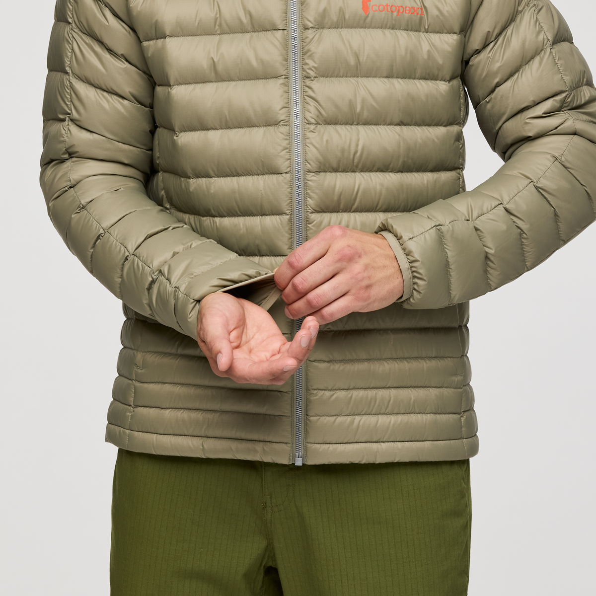 Fuego Down Hooded Jacket - Men's, Cotopaxi Stone