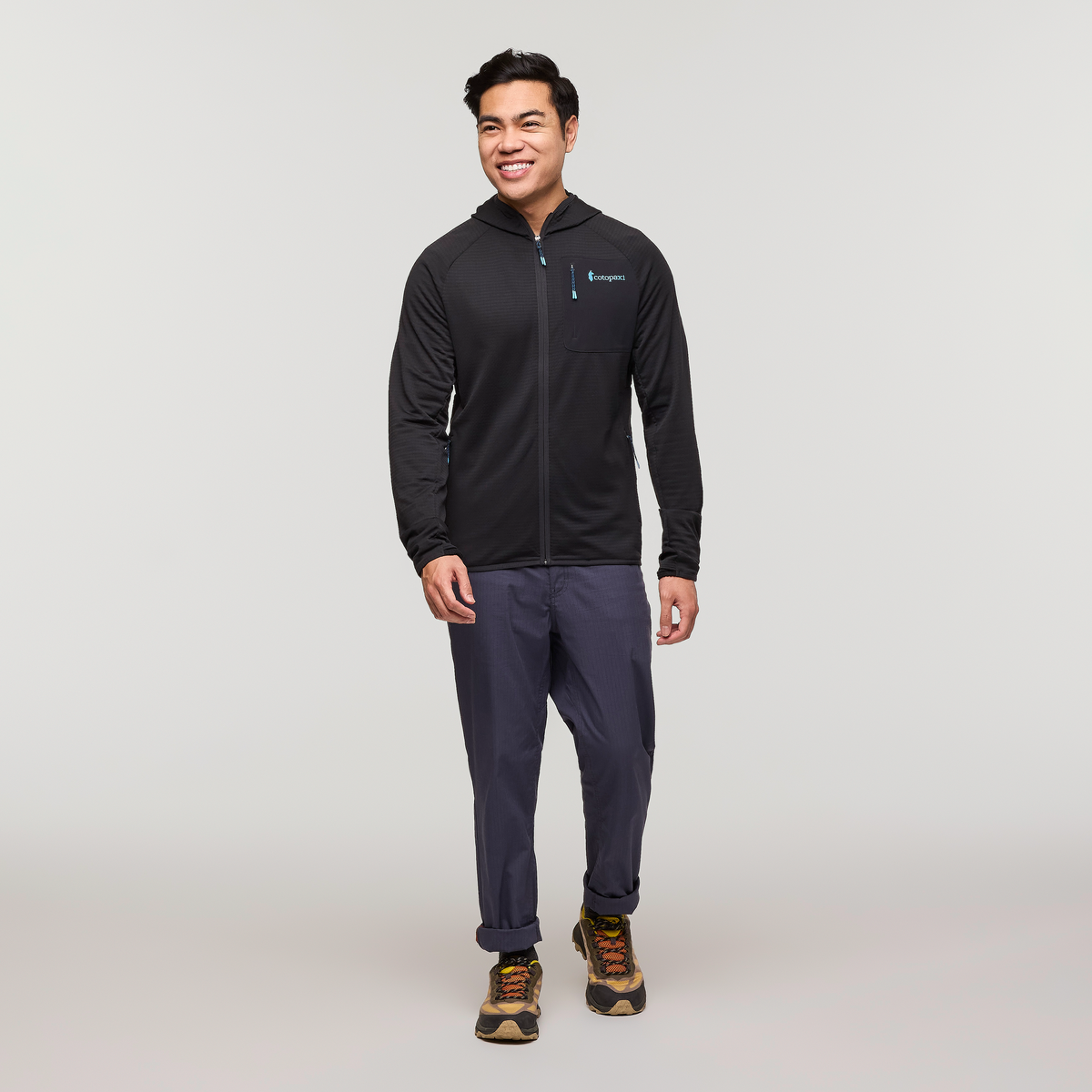 Otero Fleece Full-Zip Hooded Jacket - Men's, Cotopaxi Black
