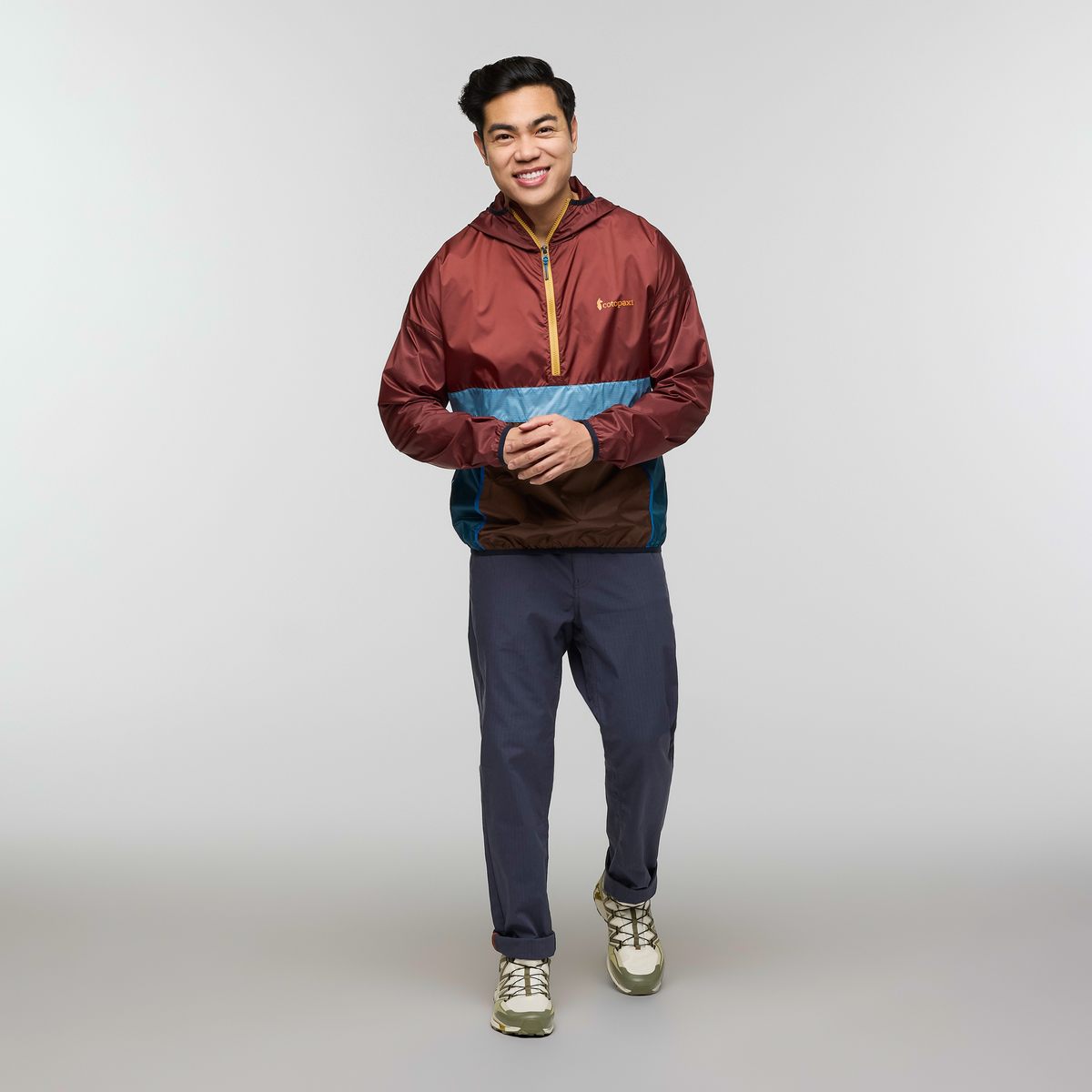 Teca Half-Zip Windbreaker - Men's, Riverbend