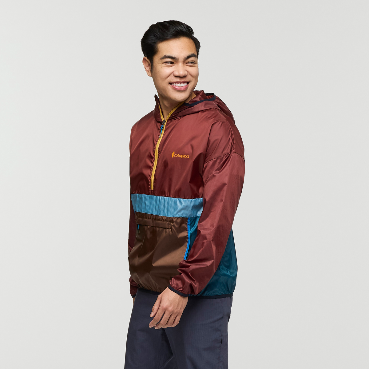 Teca Half-Zip Windbreaker - Men's, Riverbend