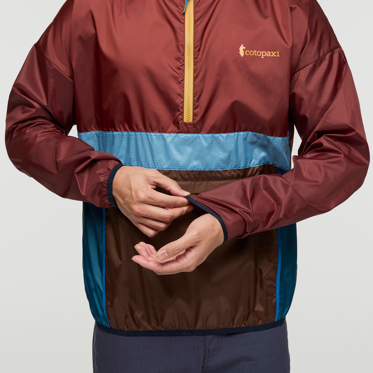 Teca Half-Zip Windbreaker - Men's, Riverbend