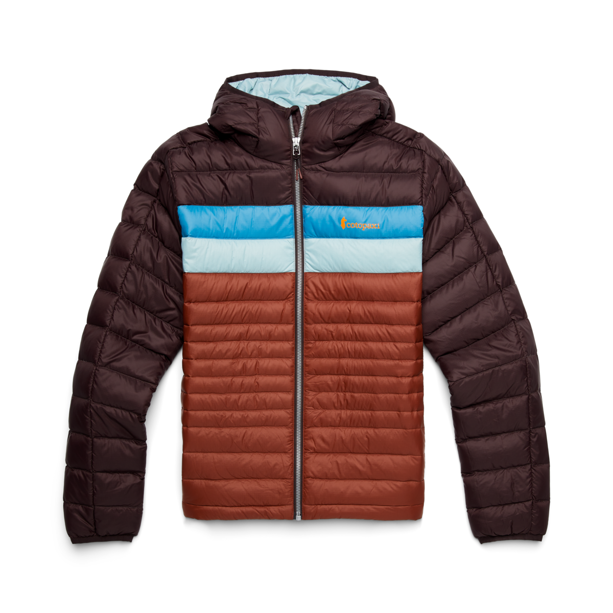 Fuego Down Hooded Jacket - Women's, Coffee/Rusty