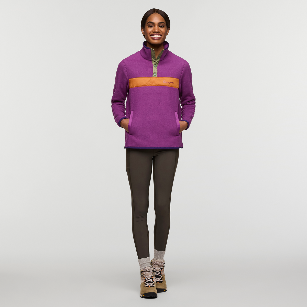 Teca Fleece Pullover - Women's, Birds Of Paradise