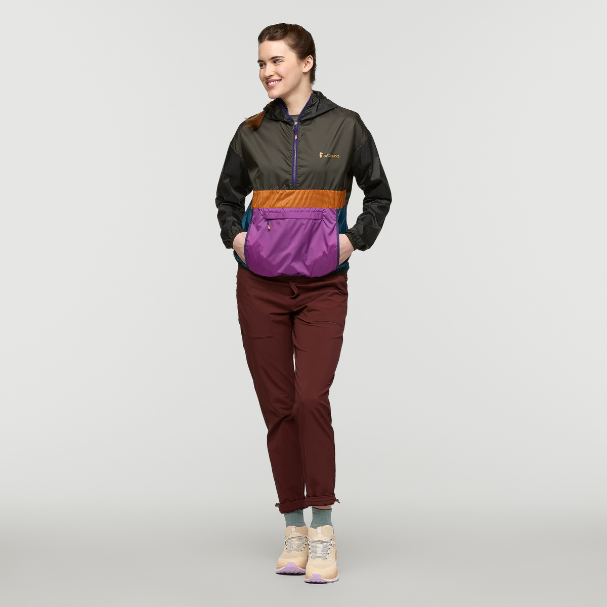 Teca Half-Zip Windbreaker - Women's, Tree Frog