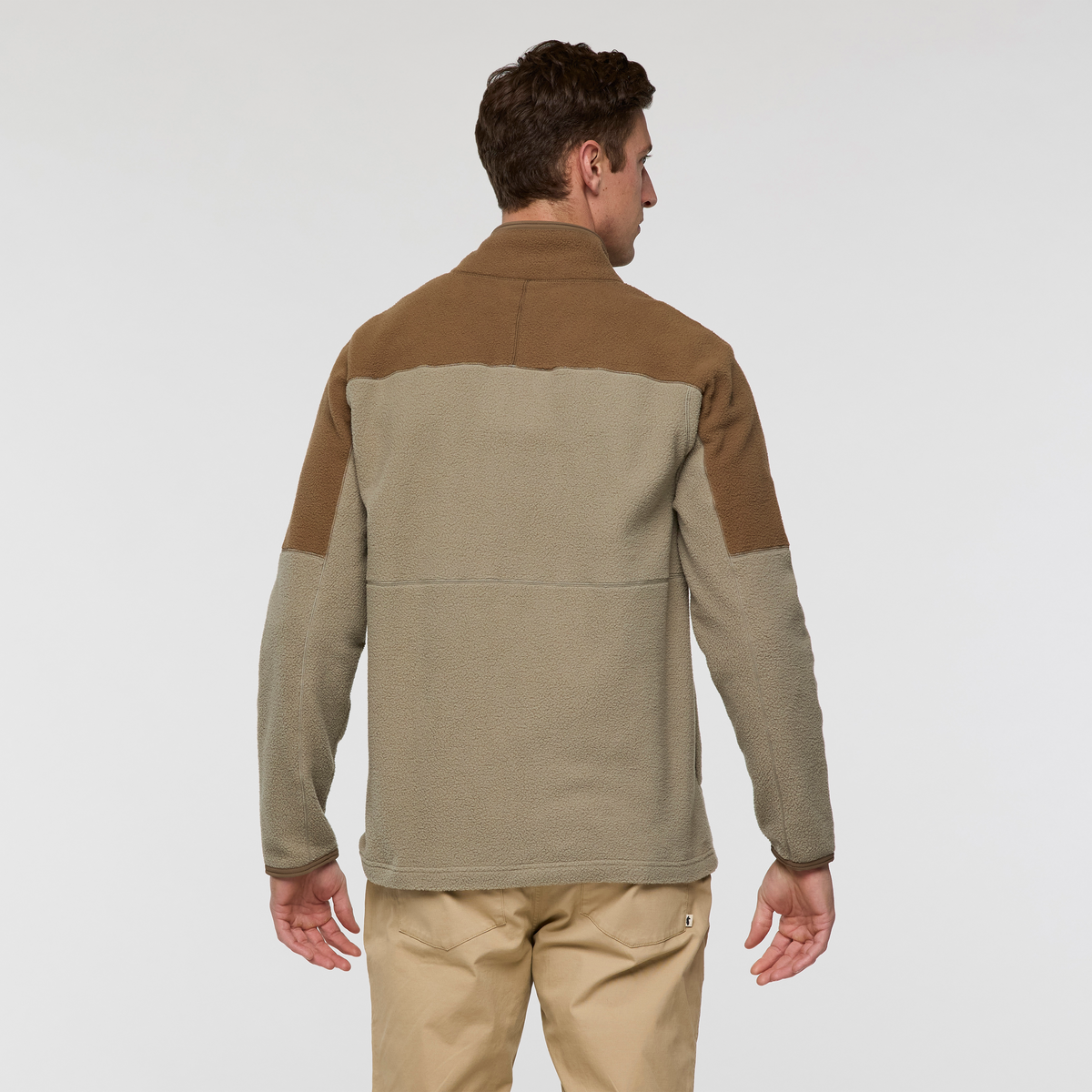 Abrazo Full-Zip Fleece Jacket - Men's, Dune and Stone