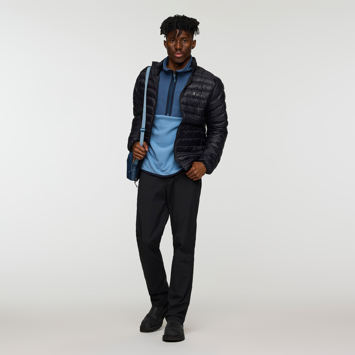 Amado Fleece - Men's, Deep Sea/Fjord