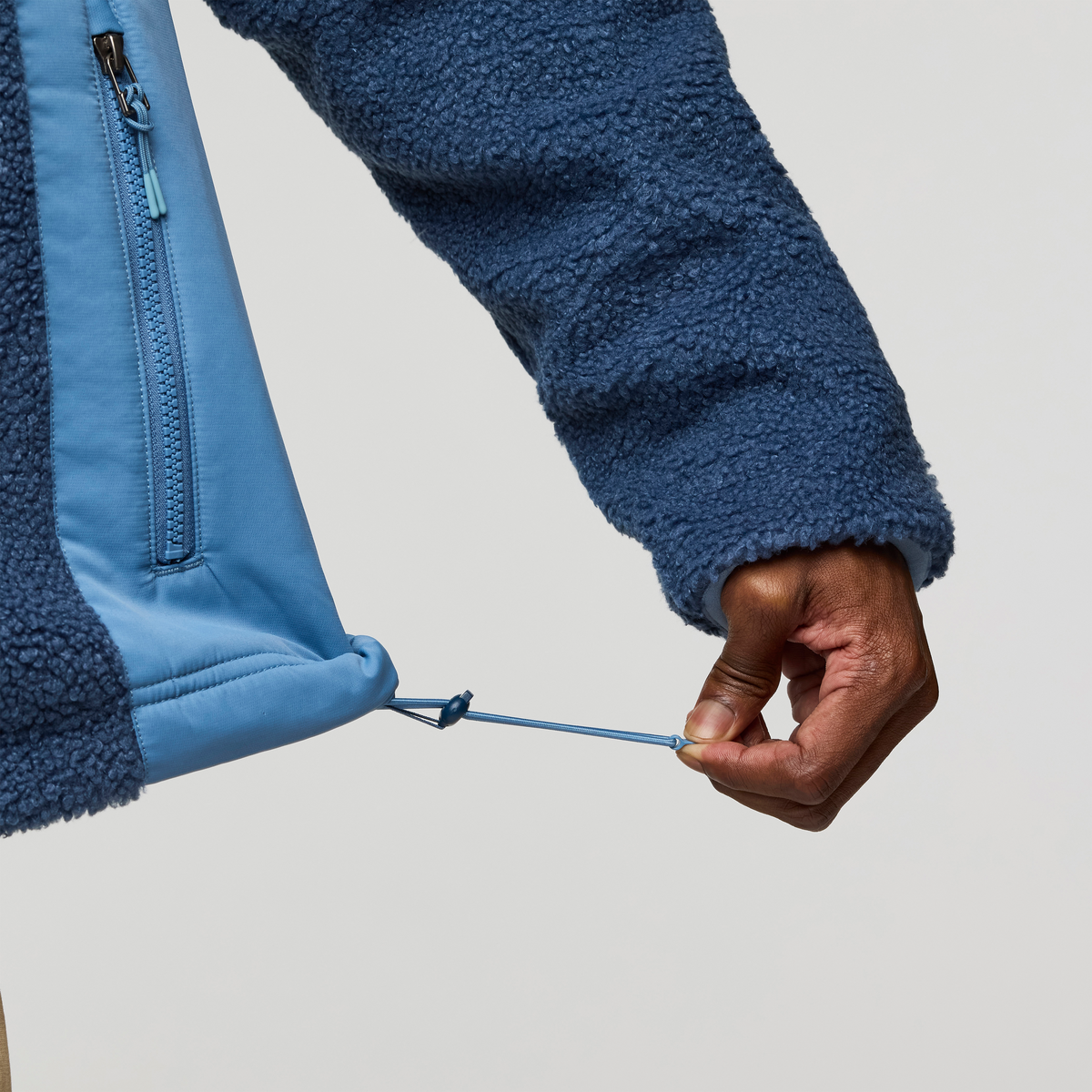 Bacano Fleece Jacket - Men's, Deep Sea and Fjord