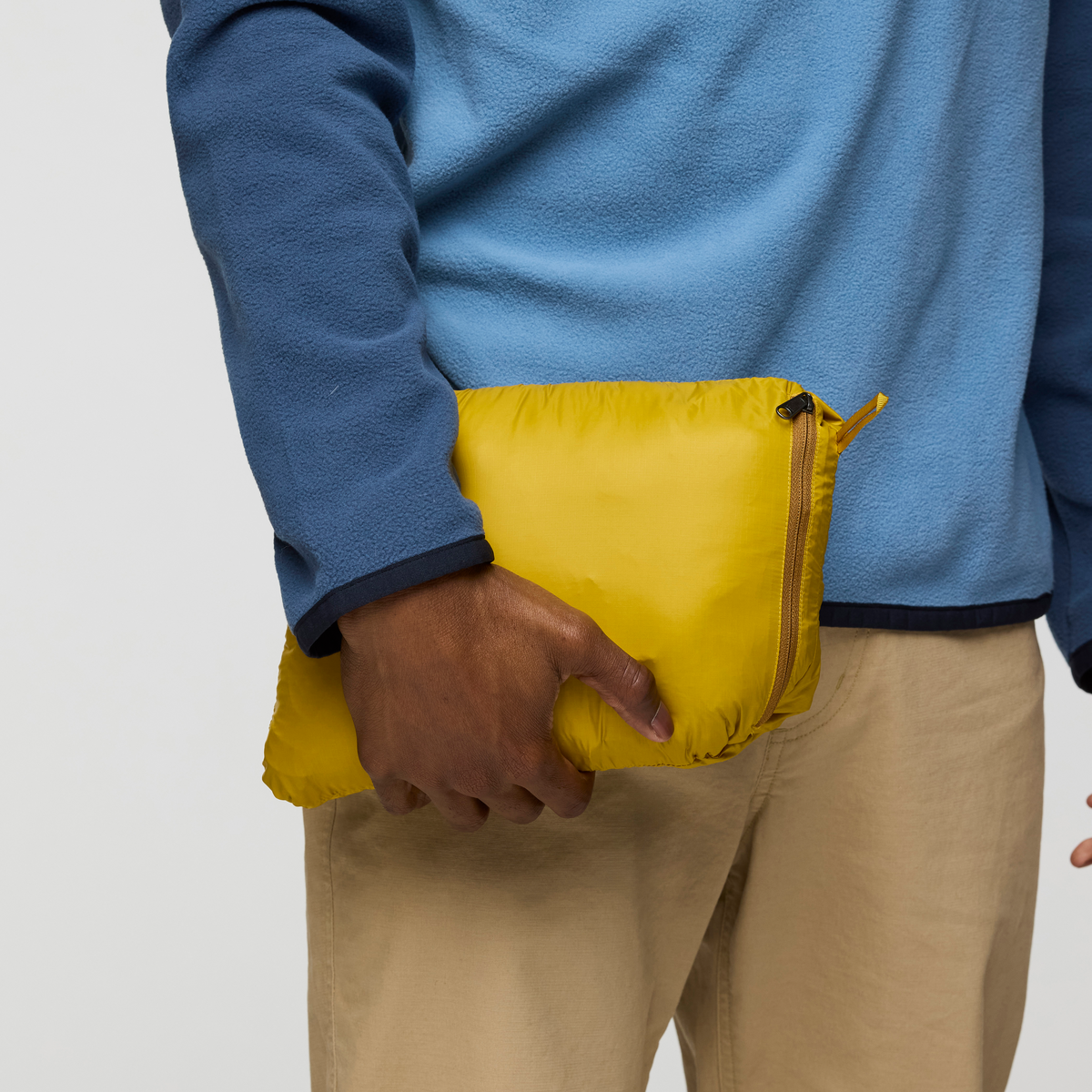 Fuego Hooded Down Jacket - Men's, Bronze/Gold