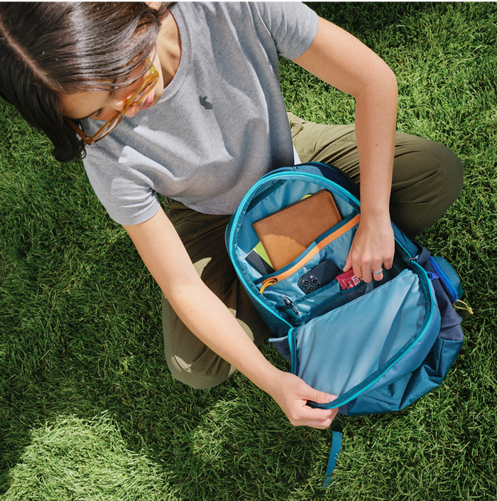 Allpa 26L Daypack, Blue Spruce/Abyss