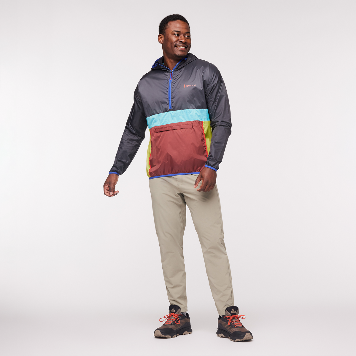 Teca Half-Zip Windbreaker - Men's, Slow Down