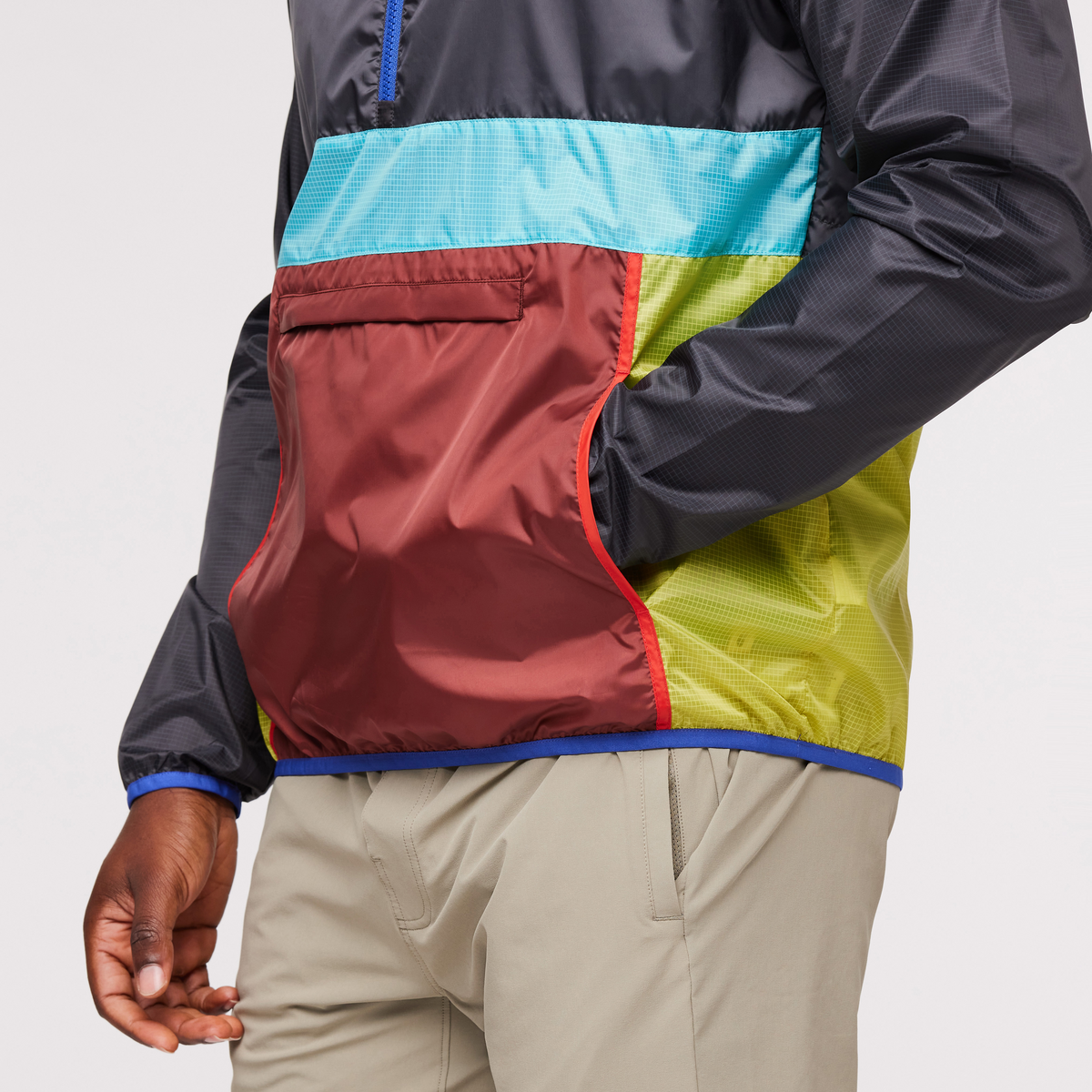 Teca Half-Zip Windbreaker - Men's, Slow down