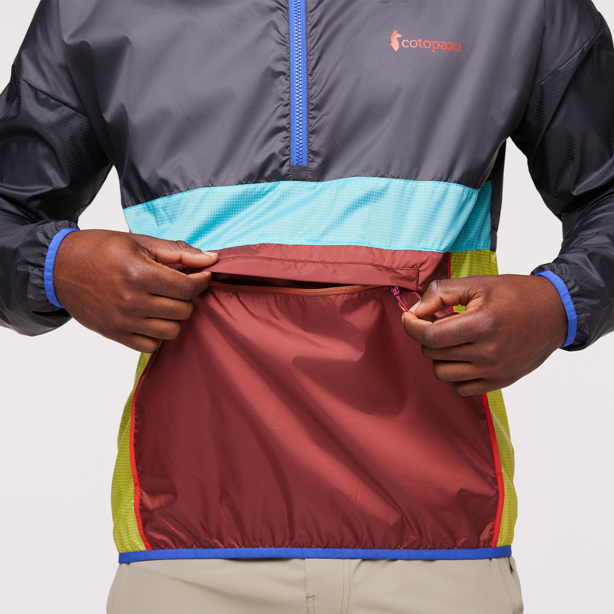 Teca Half-Zip Windbreaker - Men's, Slow Down