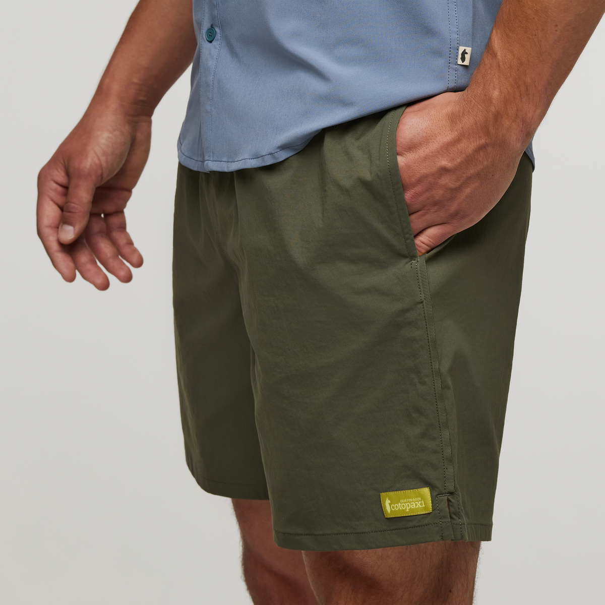 Brinco 5" Short - Solid - Men's, Fatigue