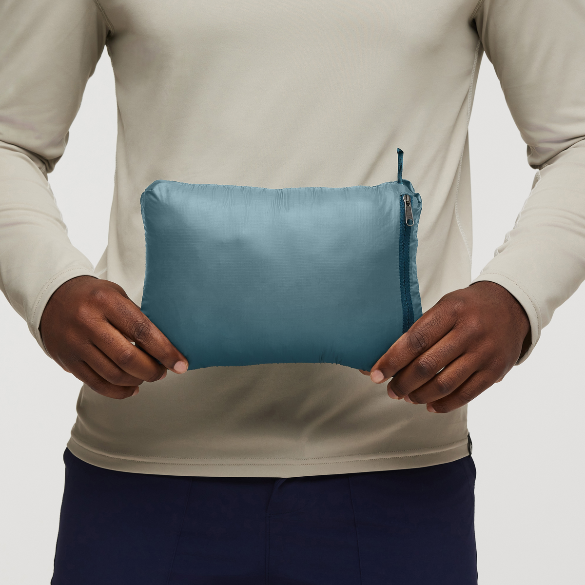 Fuego Hooded Down Jacket - Men's, Coastal/Abyss