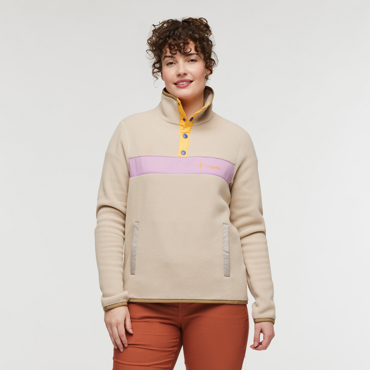 Teca Fleece Pullover - Women's, Sugar Cookie