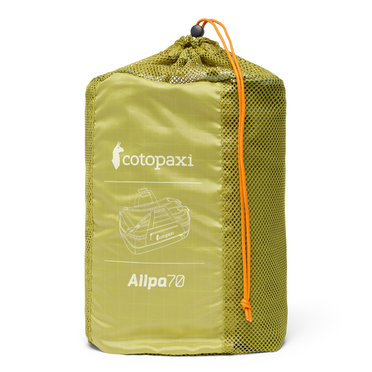 Allpa 70L Getaway Duffel, Lemongrass/Cedar