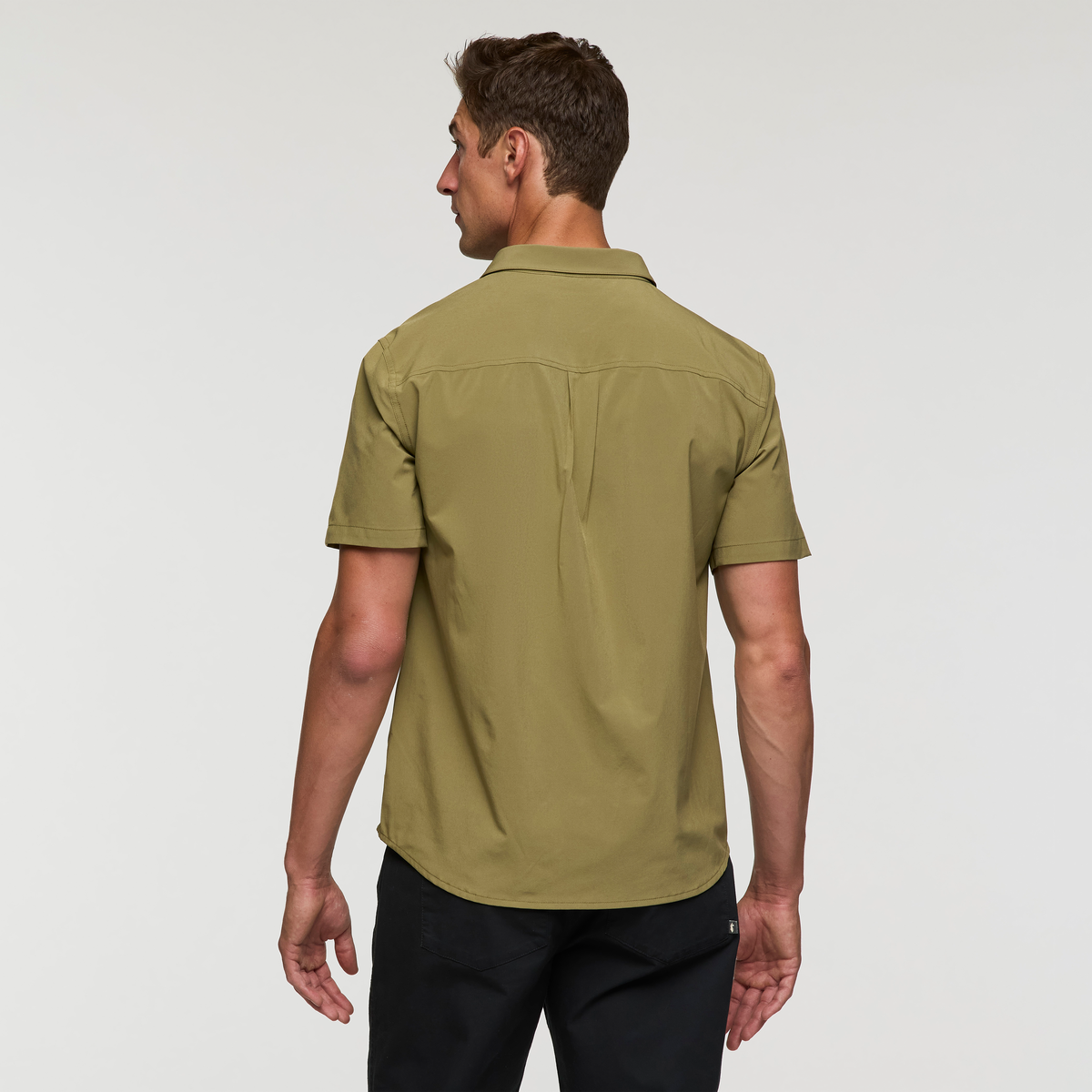 Cambio Button Up Shirt - Solid Men's, Moss