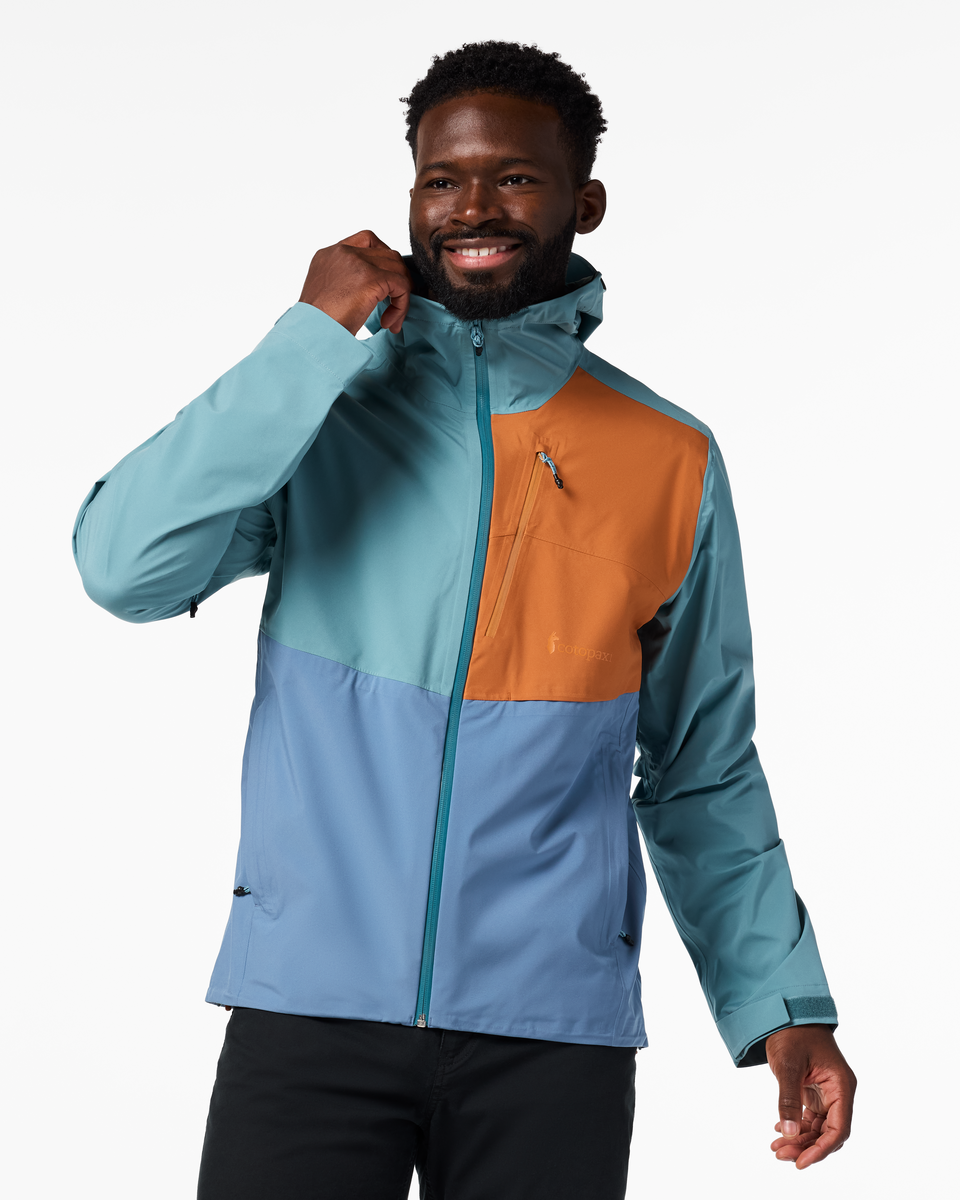 Impermeo 3L Hooded Shell Jacket-Mens