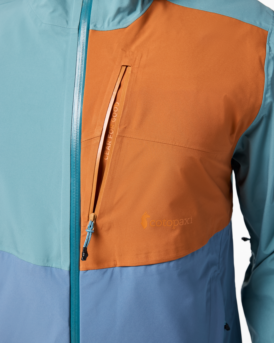 Impermeo 3L Hooded Shell Jacket-Mens