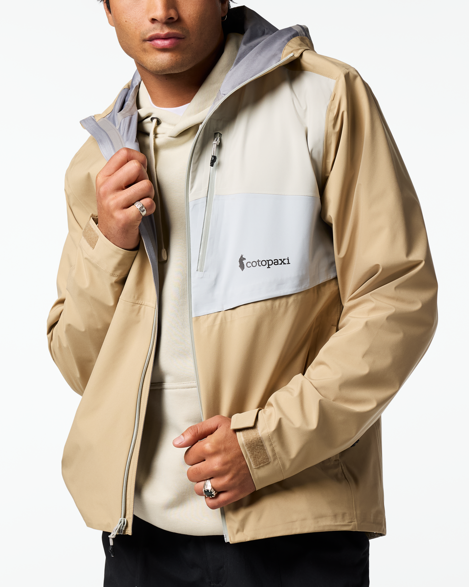 Impermeo 3L Hooded Shell Jacket-Mens