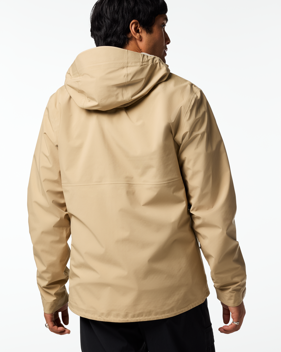Impermeo 3L Hooded Shell Jacket-Mens