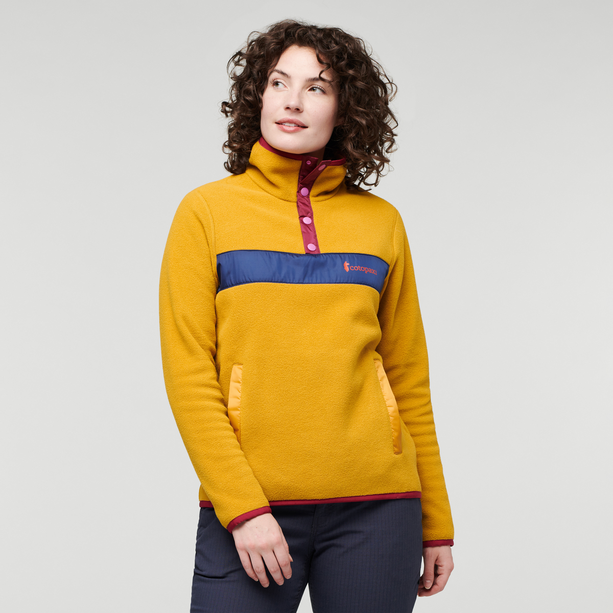 Teca Fleece Pullover - Plus Size - Women's, Honeycomb