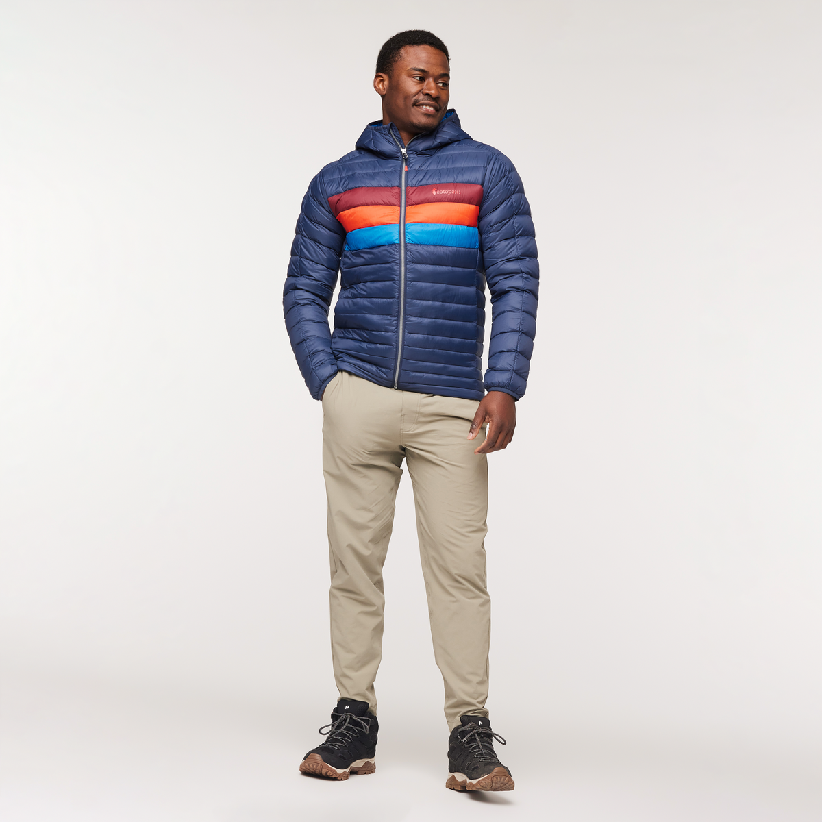 Fuego Down Jacket - Men's, Ink Stripes