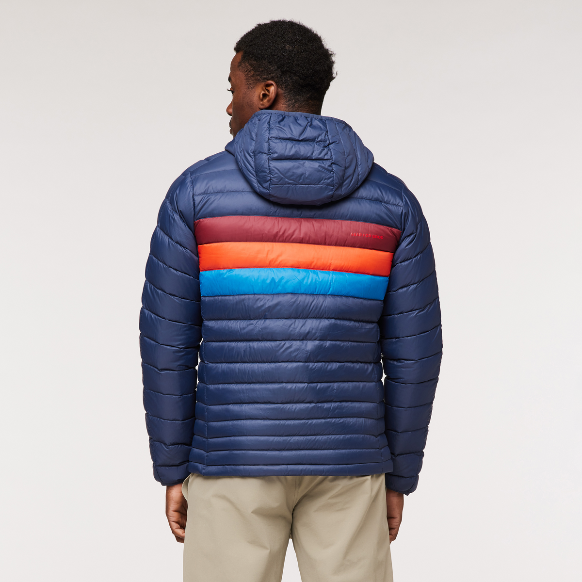 Fuego Down Jacket - Men's, Ink Stripes