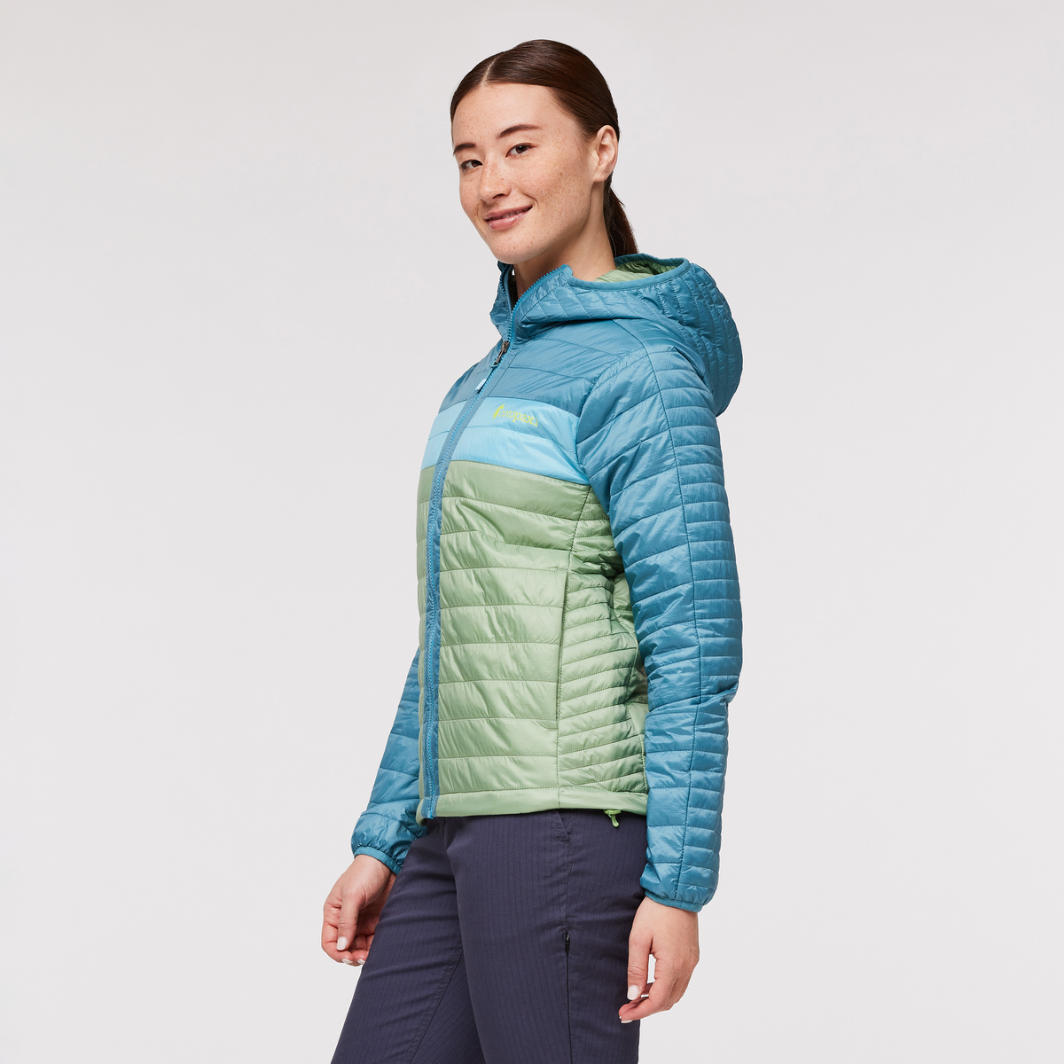 Capa Insulated Hooded Jacket - Women's, Drizzle/Aspen