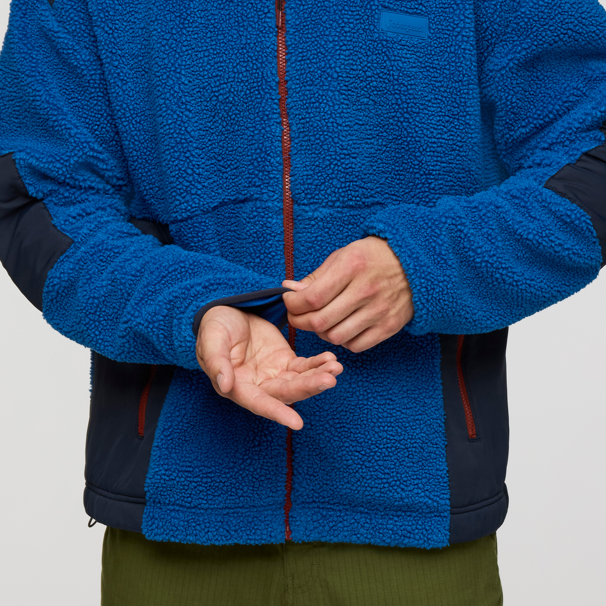 Bacano Fleece Jacket - Men's, Atlantic and Carbon