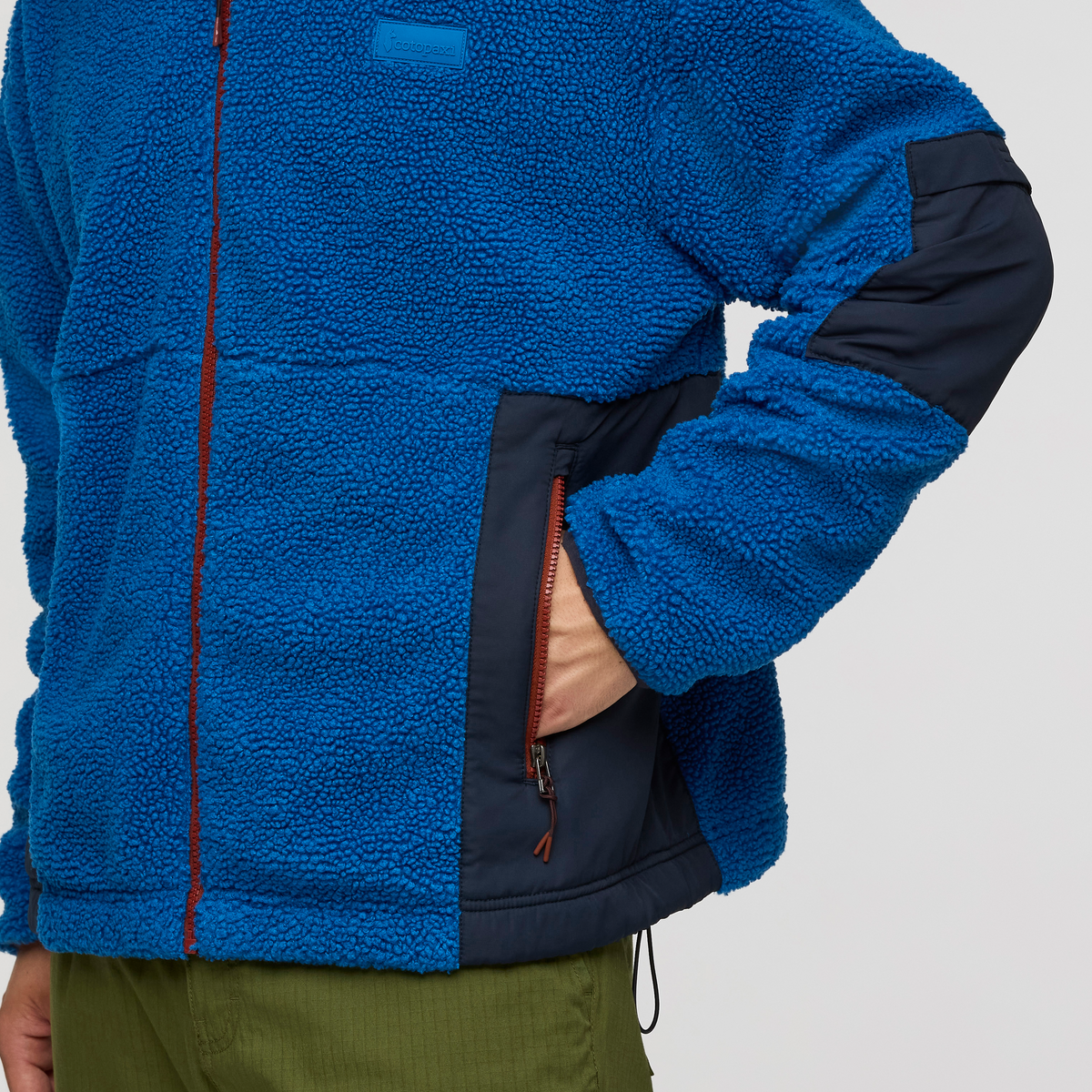 Bacano Fleece Jacket - Men's, Atlantic and Carbon