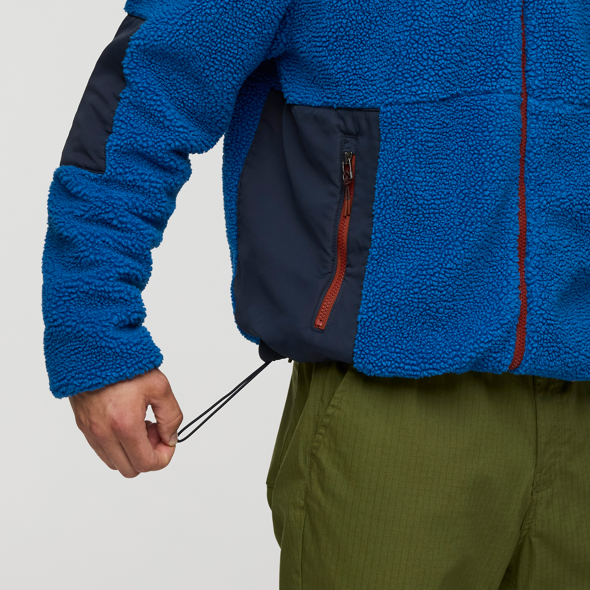 Bacano Fleece Jacket - Men's, Atlantic and Carbon